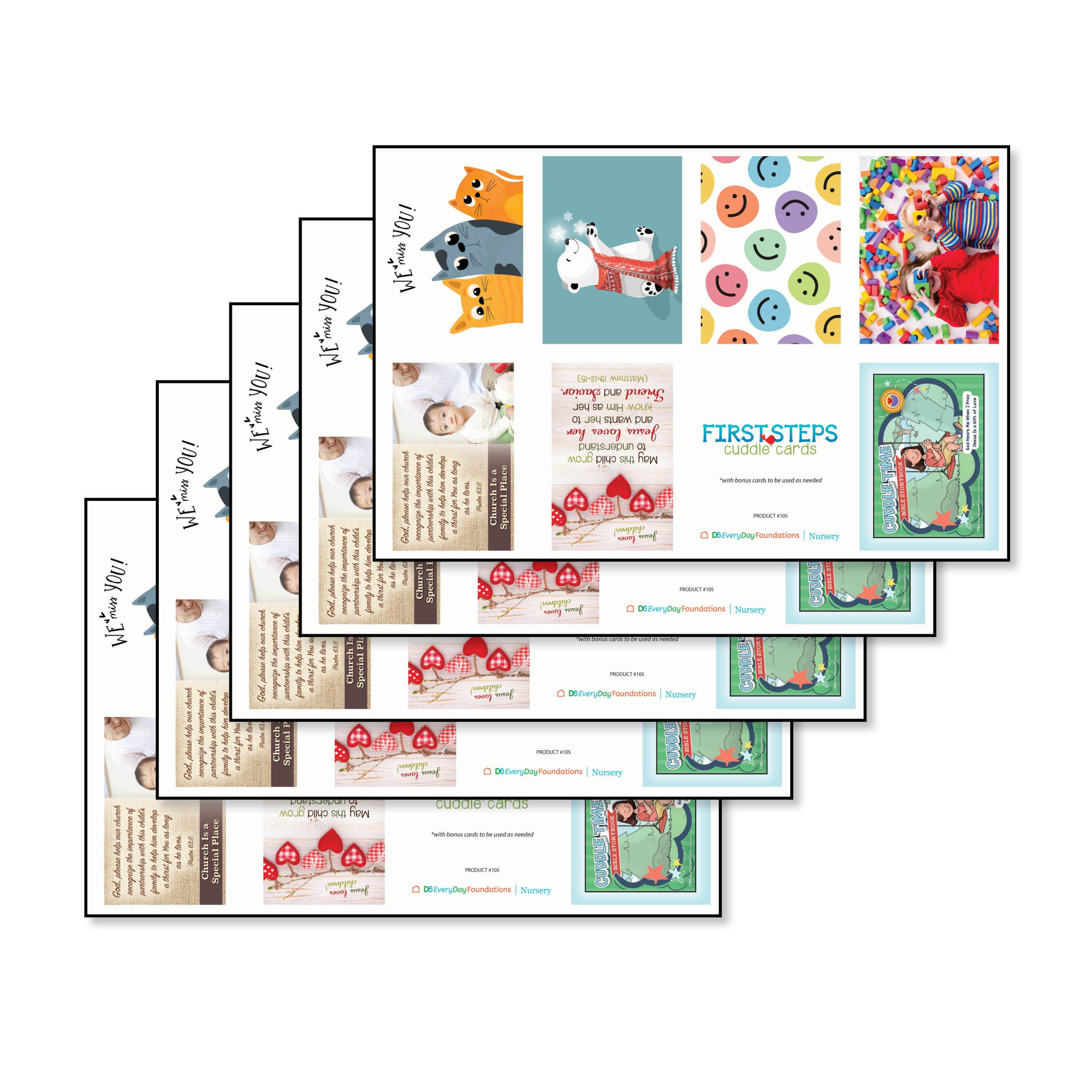 Cuddle Cards (5-Pack) | JAN / FEB